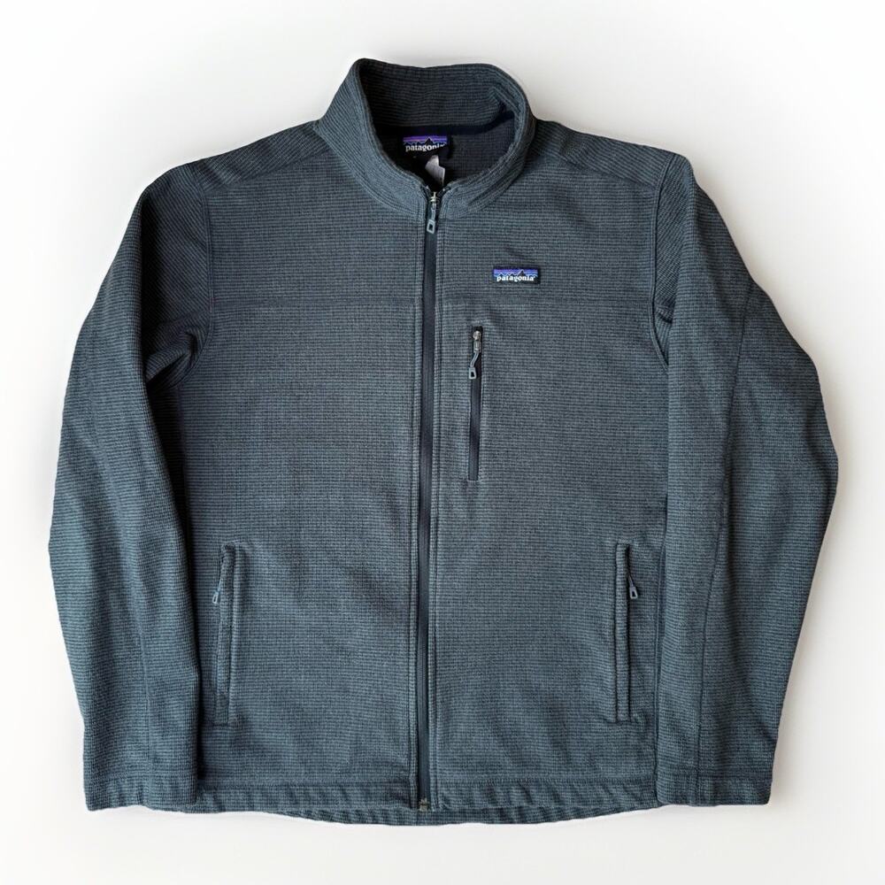 Patagonia Oakes Jacket Large Gray Full Zip Fleece Gorpcore Outerwear